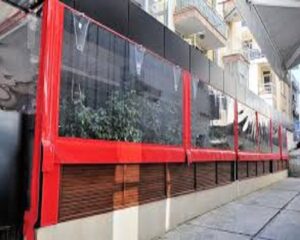 şeffaf alan kapama branda